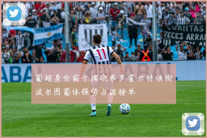 葡超身价前十揭晓弗罗霍尔特领衔波尔图葡体强势占据榜单