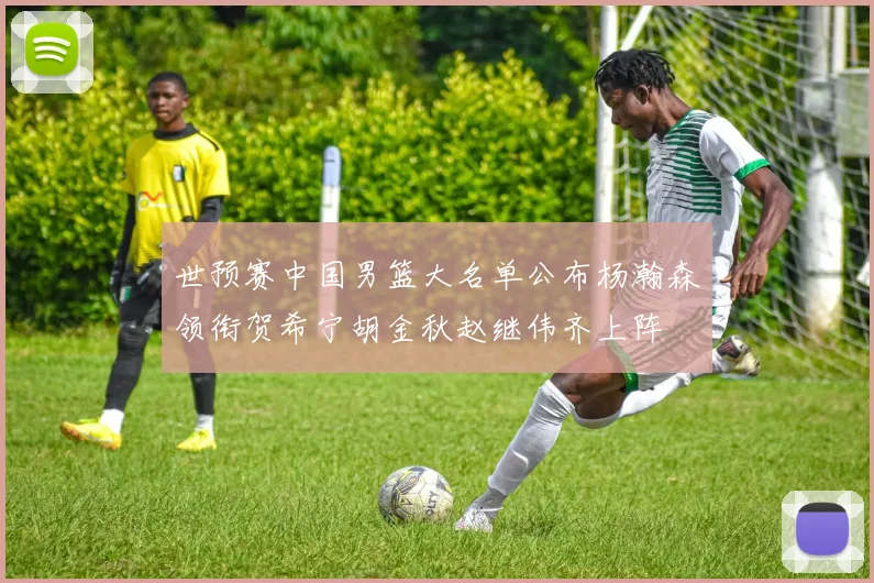 世预赛中国男篮大名单公布杨瀚森领衔贺希宁胡金秋赵继伟齐上阵
